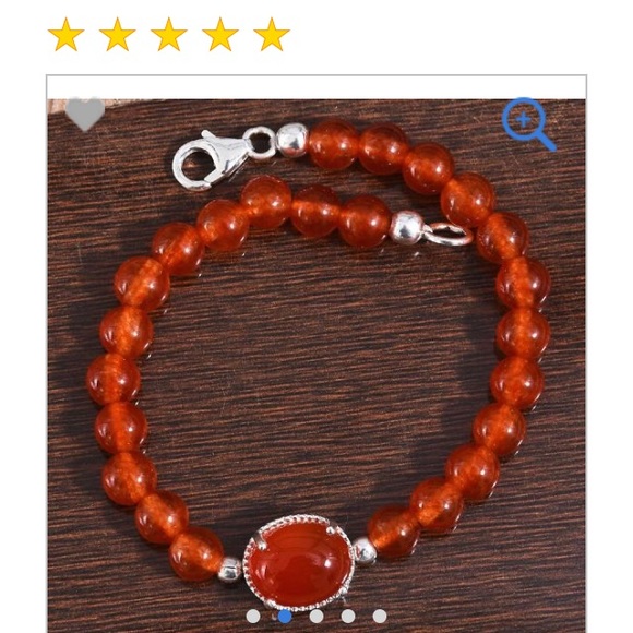 AGATE Bracelet in Sterling Silver - Picture 2 of 7